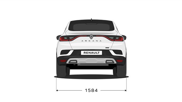 dimensions - modularité - Renault Arkana E-Tech full hybrid