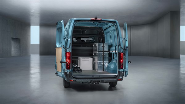 ouverture des portes arrières à 270° - Fourgon - Renault Master
