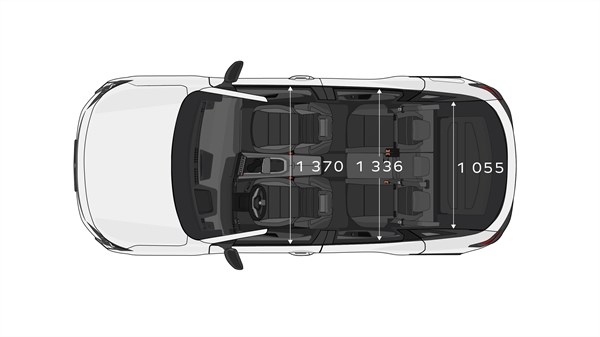  dimensions arrieres - modularite - Renault Austral full hybrid E-Tech 