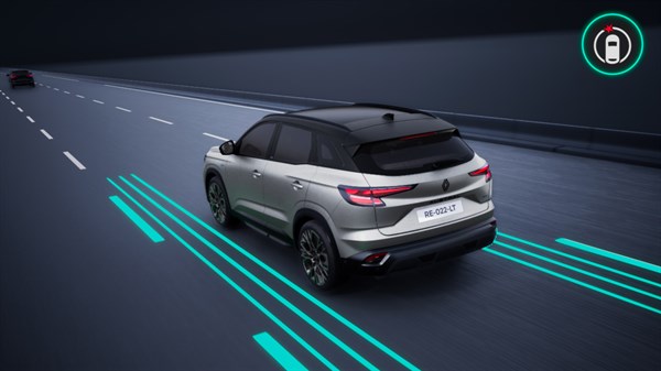détection arrière - Renault Austral full hybrid E-Tech