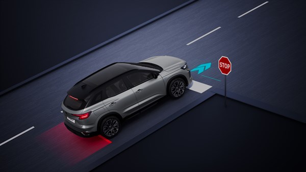 aide au démarrage en côte - safety control - Renault Austral full hybrid E-Tech 