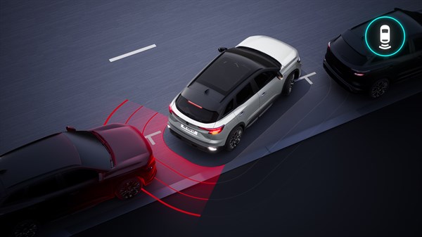 aide au parking arrière - safety control -Renault Austral full hybrid E-Tech 
