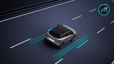 avertrisseur angle mort et prévention - safety control - Renault Austral E-Tech full hybrid