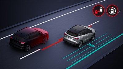 assistant maintien dans la voie - safety control - Renault Austral full hybrid E-Tech 