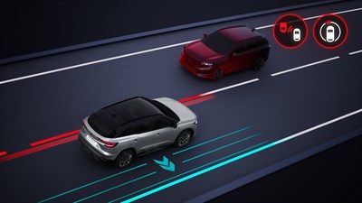 avertrisseur angle mort et prévention - safety control - Renault Austral E-Tech full hybrid