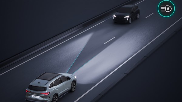 LED matrix vision - Renault Espace full hybrid E-Tech