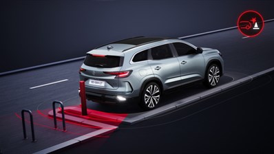 freinage automatique d'urgence marche arrière - adas - Renault Espace E-Tech full hybrid