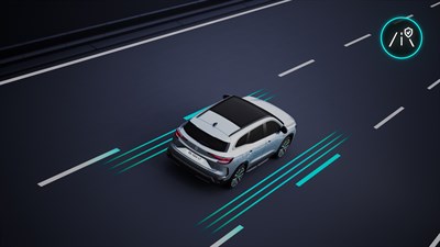 assistant maintien dans la voie - adas - Renault Espace E-Tech full hybrid