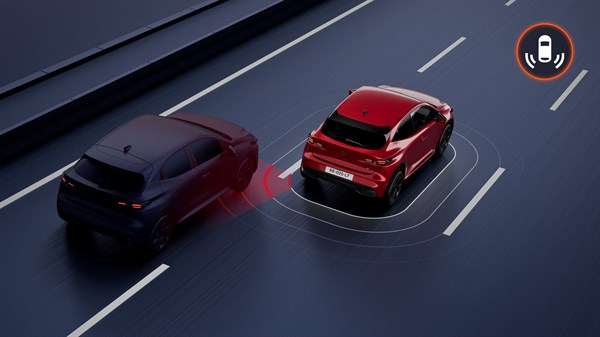 avertisseur d’angle mort - Renault Clio