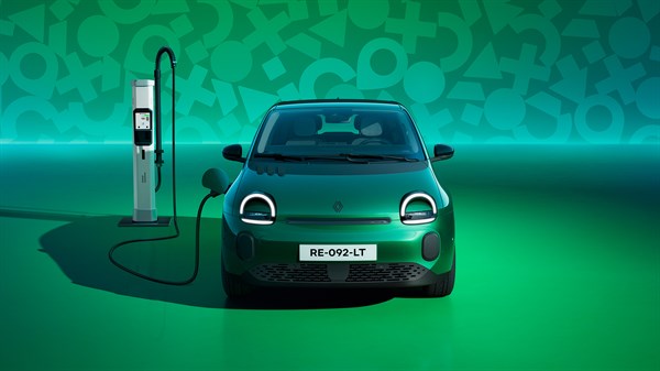 courant continu - Renault Twingo E-Tech électrique