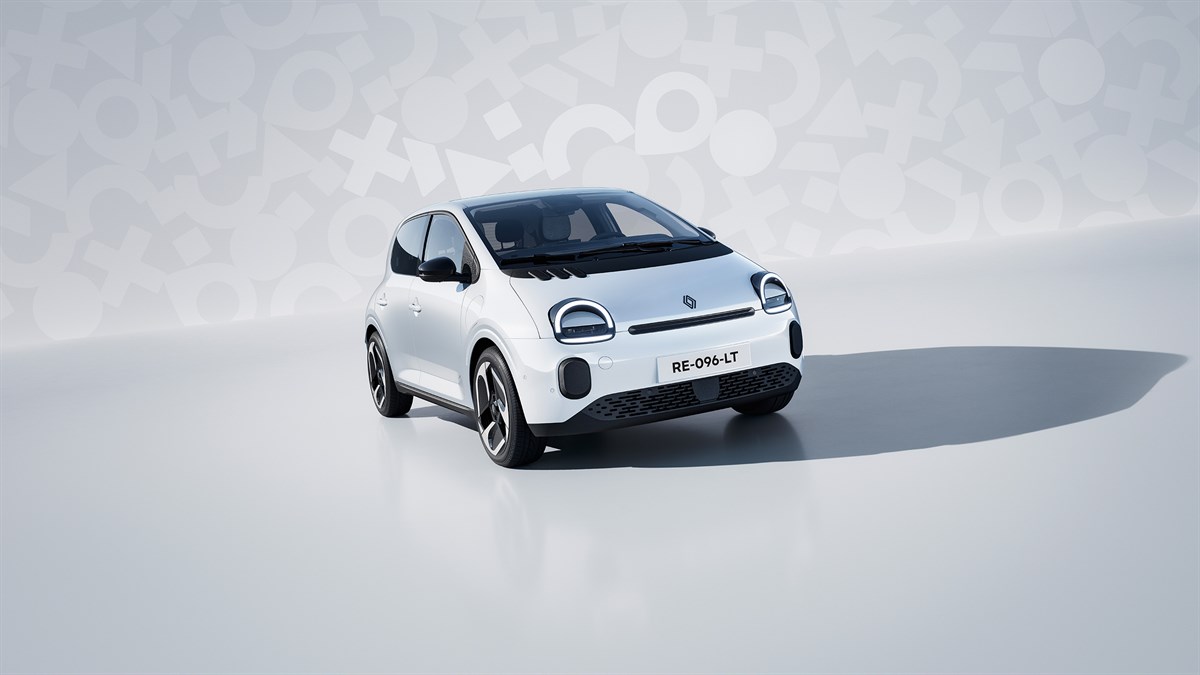 blanc glacier - Renault Twingo E-Tech électrique