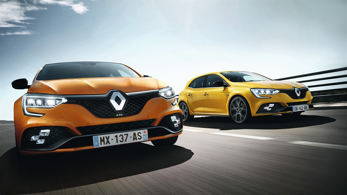 MEGANE R.S. and MEGANE R.S. Trophy exterior