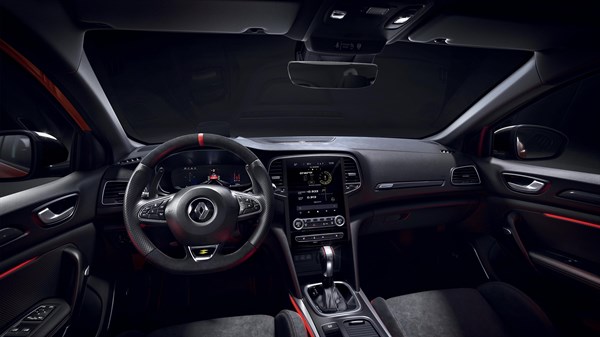 Interior - dashboard - Renault MEGANE R.S.